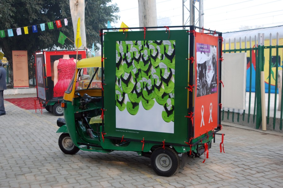 ArtMoves Delhi AIDS Artwork 2