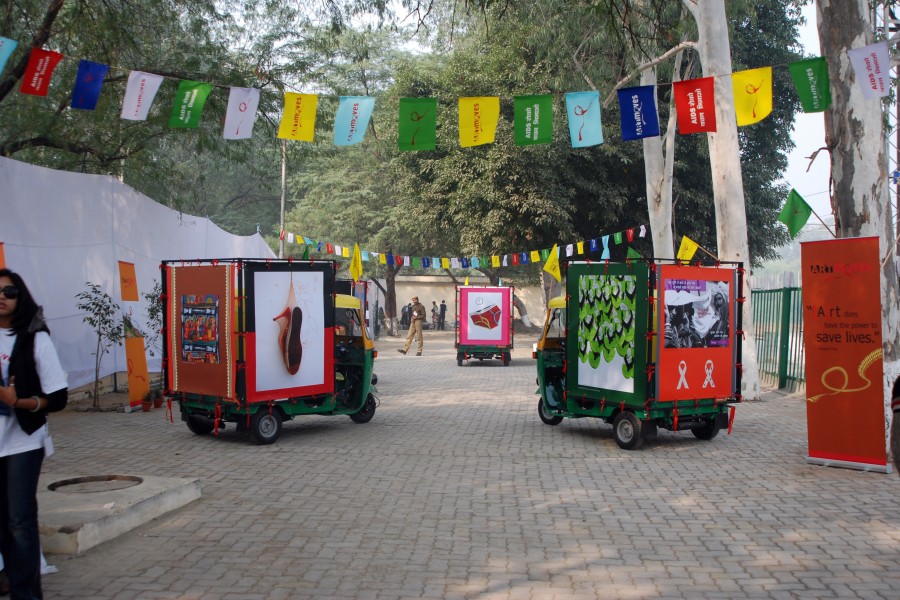 ArtMoves Delhi AIDS Artwork 4