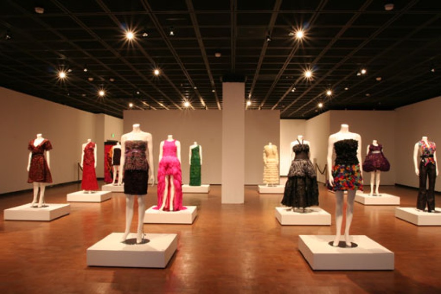 Dress Up Against AIDS Exhibit Display