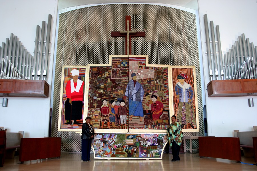 First Layer: Exhibition View at Holman United Methodist Church