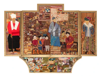 The first layer of the Keiskamma Altarpiece