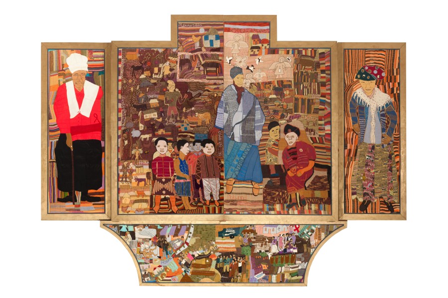 The first layer of the Keiskamma Altarpiece