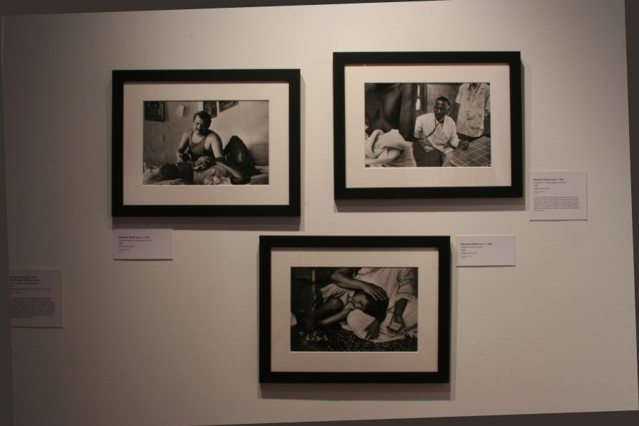 Dayanita Singh’s portraits of caregivers Dr. Deivanayagam, Bobok, and Stephen Vidayakar in India