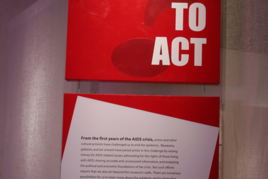 MAKE ART/STOP AIDS section label headed “Are You Ready to Act?”