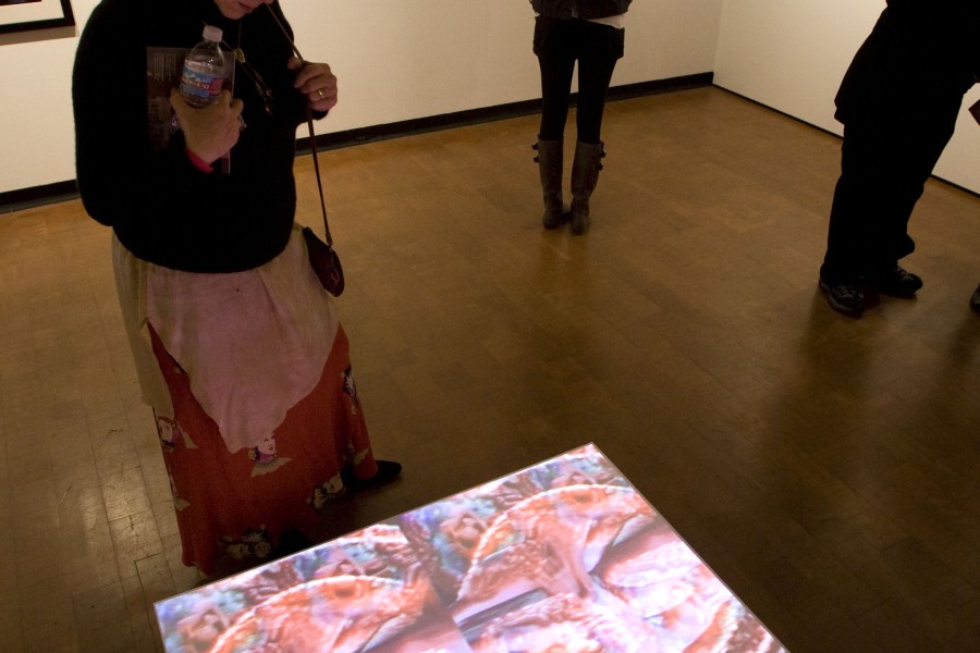 MAKE ART/STOP AIDS Exhibit Observers
