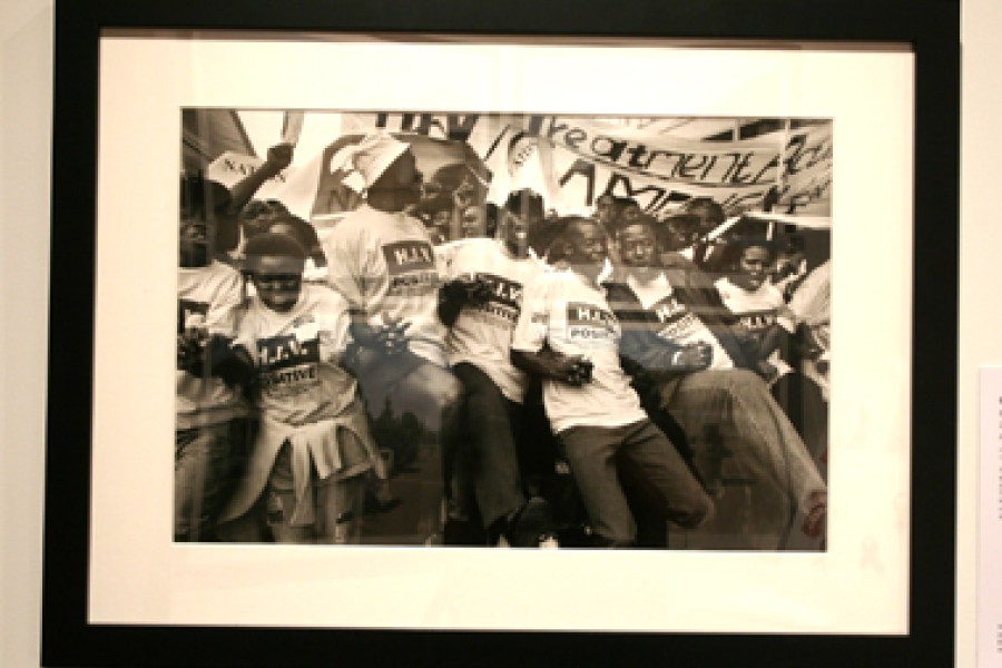 "Breaking the Silence" by Gideon Mendel