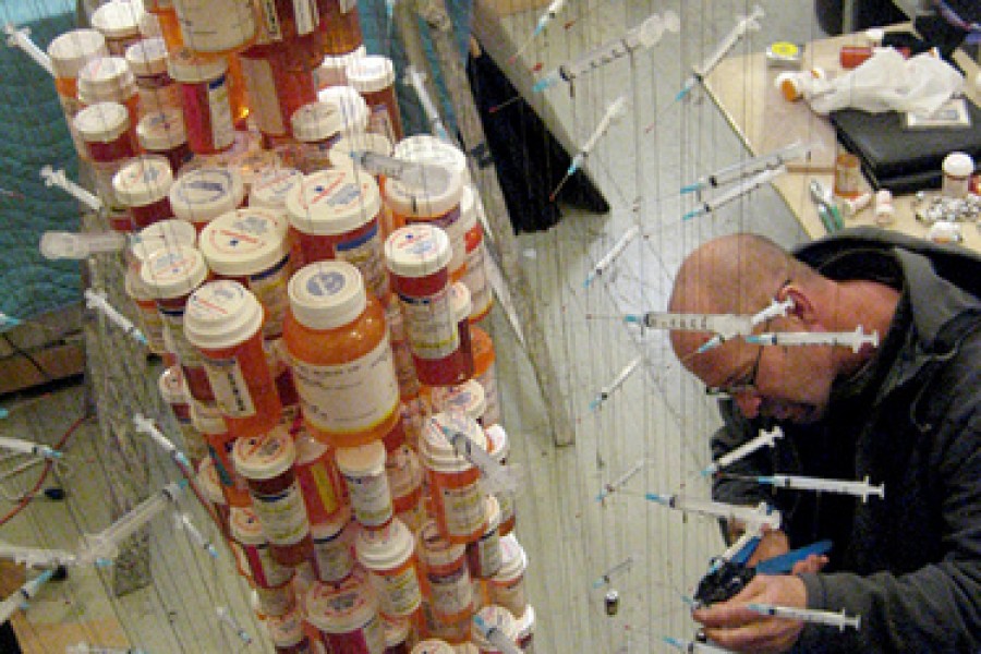 Daniel Goldstein reconstructing *Medicine Man*