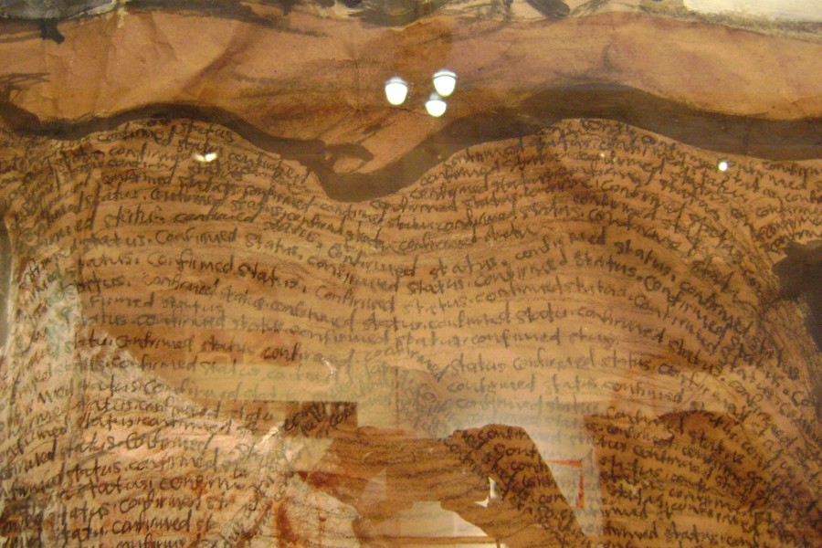 Artwork displayed in the gallery
