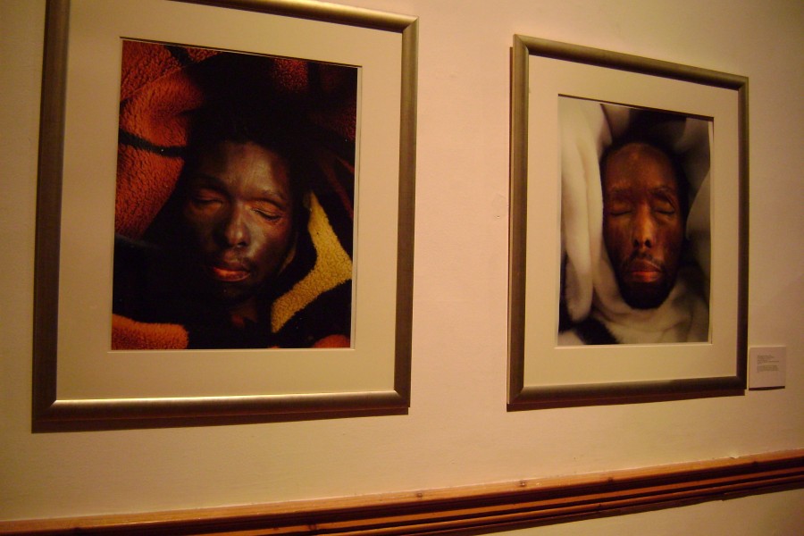 "Monwabisi Mtana" and "Nyameka J. Matiayna" From The Bereaved series by Pieter Hugo