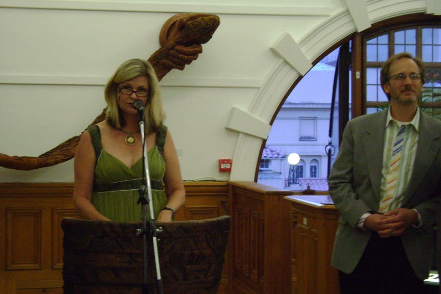 Not Alone Exhibit Speaker