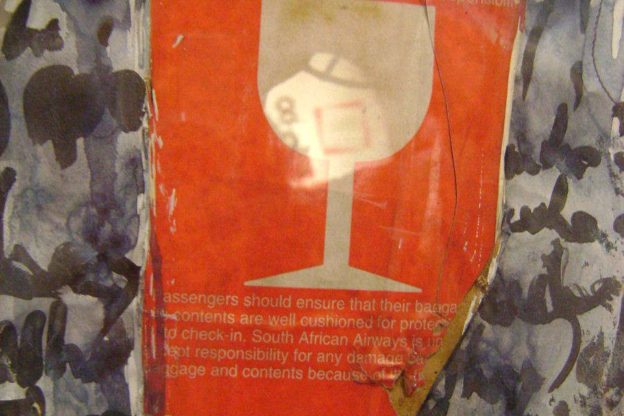 Themba Shibase’s mixed-media work *Fragile*