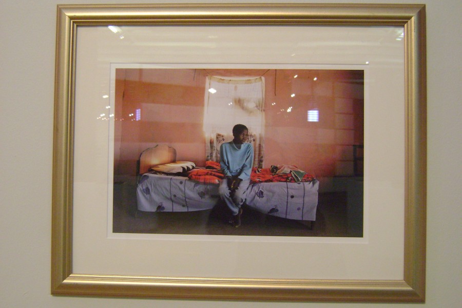 "We Are Living Here: Schoolgirl Starts Treatment" by Gideon Mendel