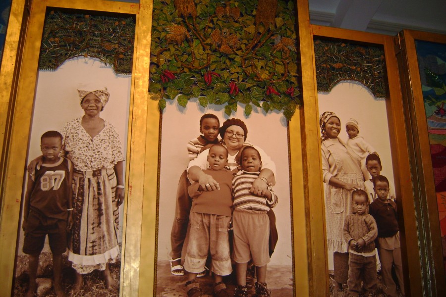 Middle photographic section of the Reality layer of the *Keiskamma Altarpiece*