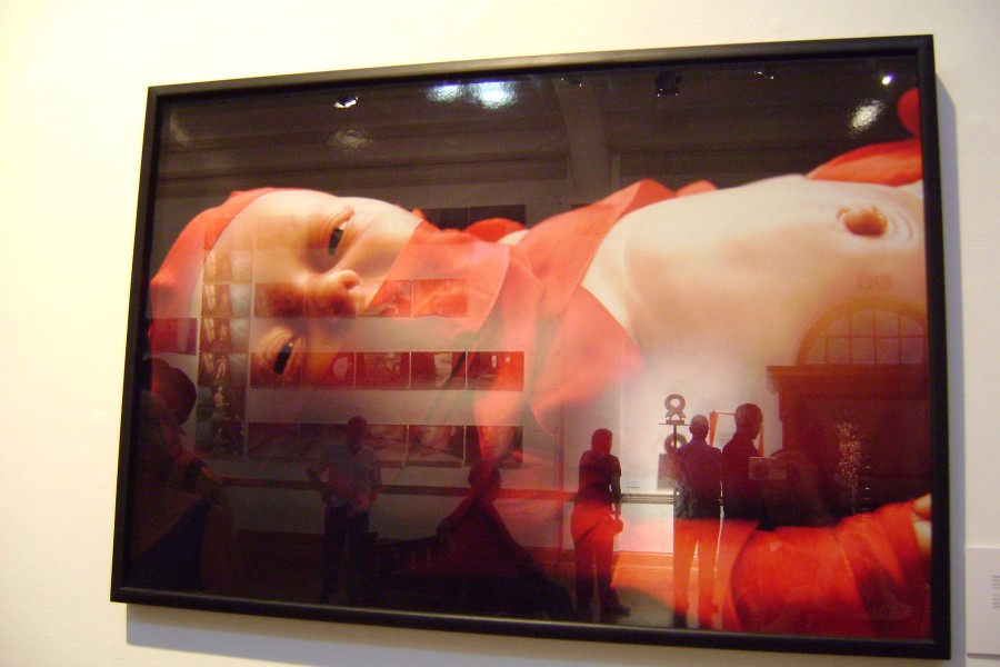 "Baby in Red" by Penelope Siopis