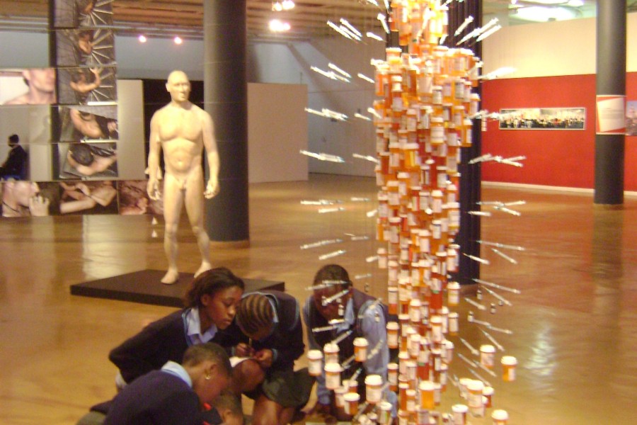 Guests in Not Alone Exhibit