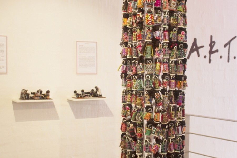 MAKE ART/STOP AIDS, Installation View, The Art Show