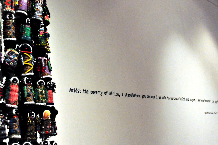 Siyazama Doll Tower And Wall Text