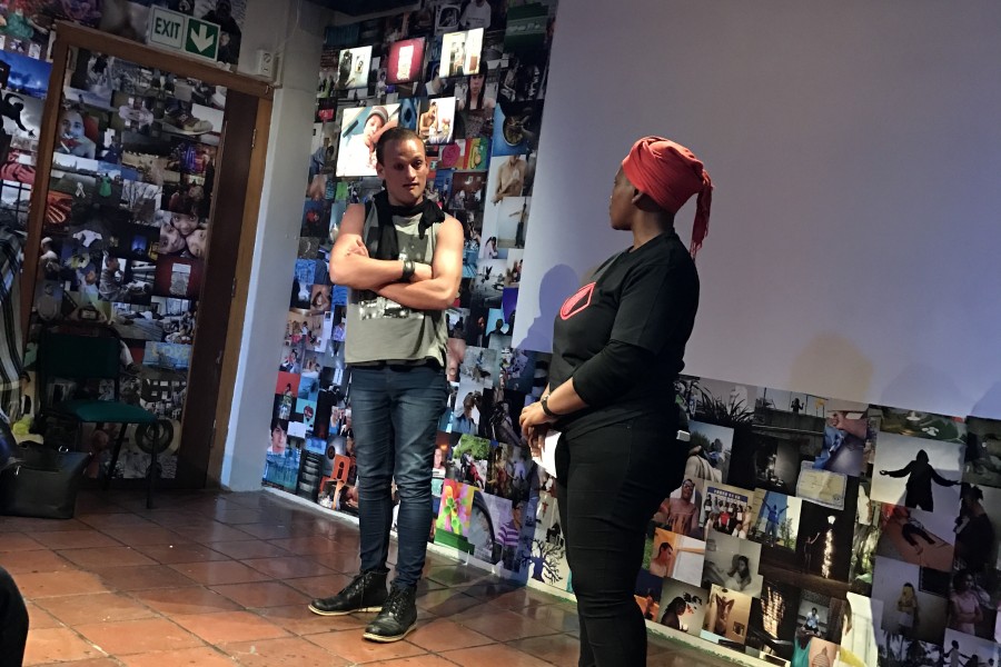 Artivists in Banishing Stigma Room