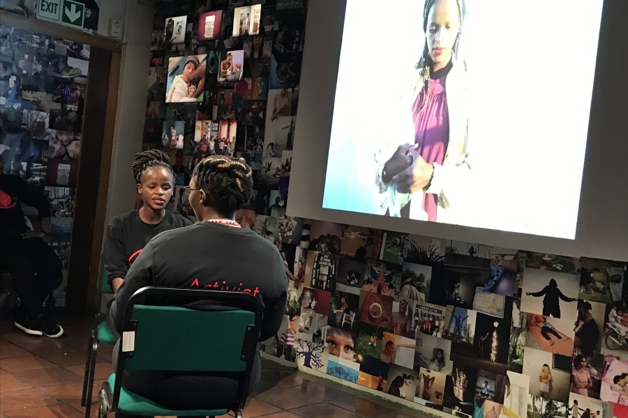Artivists in Banishing Stigma Room