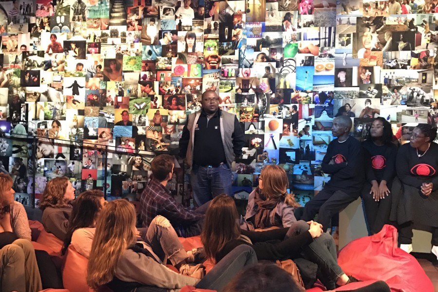 Live HIV Storytelling at Through Positive Eyes Cape Town Exhibit