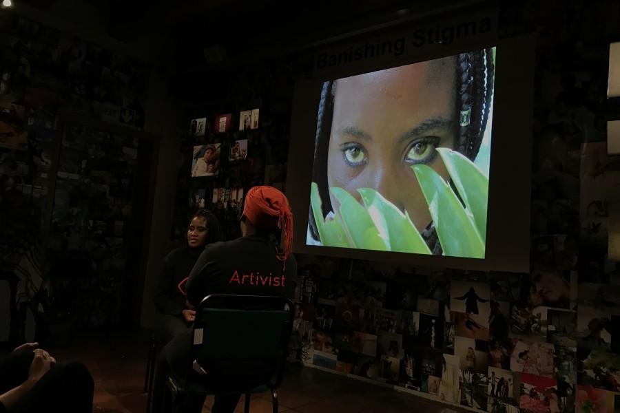 Live HIV Storytelling at Through Positive Eyes Cape Town
