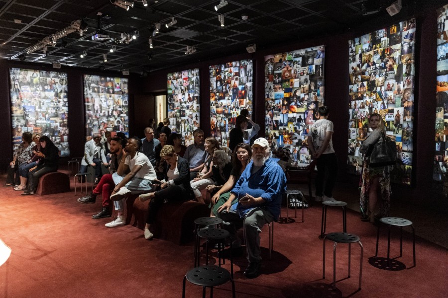 People in the Banishing Stigma Room